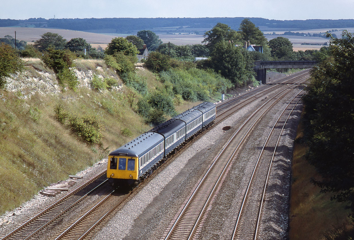 51144, 59613, 59661 & 51869 Cholsey 4 September 1987