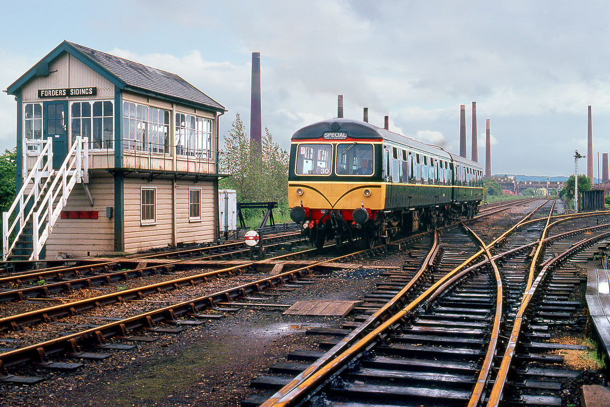 54122 & 53359 Forders Sidings 29 May 1988