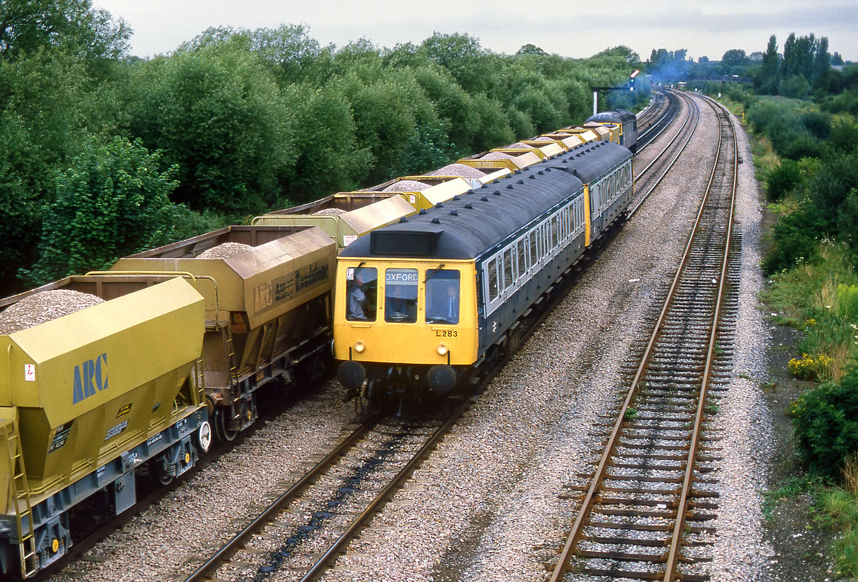 54283 & 55024 Oxford (Walton Well Road) 23 August 1985