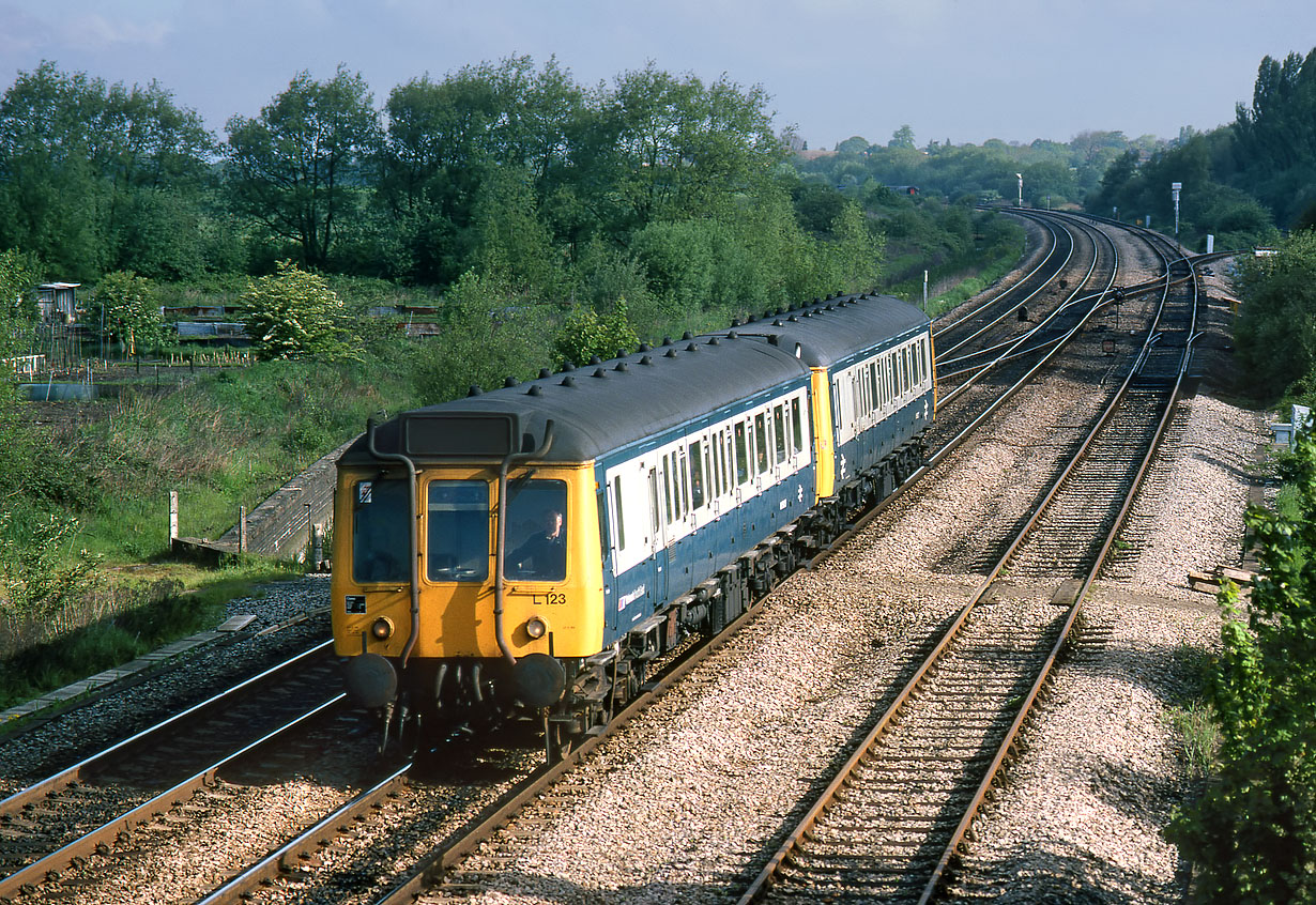 55023 & 55027 Oxford North Junction 13 May 1987