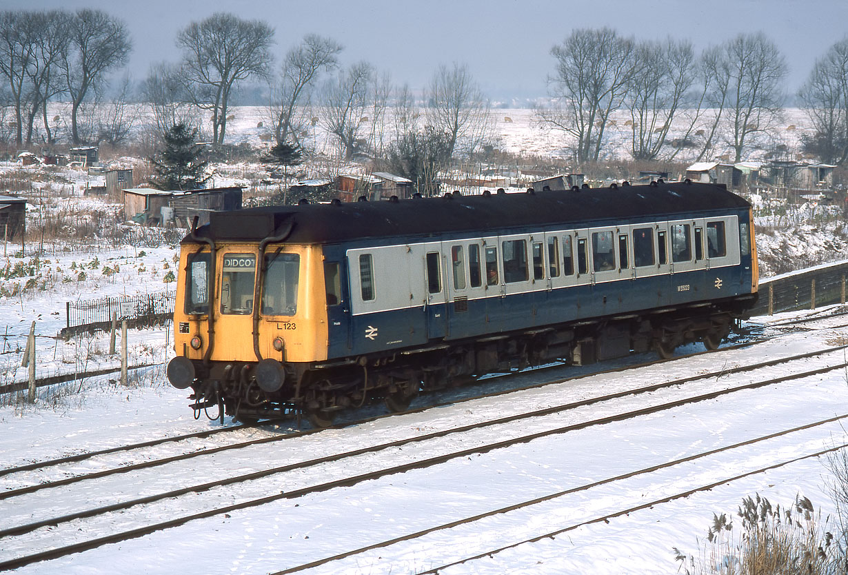 55023 Oxford North Junction 12 February 1985