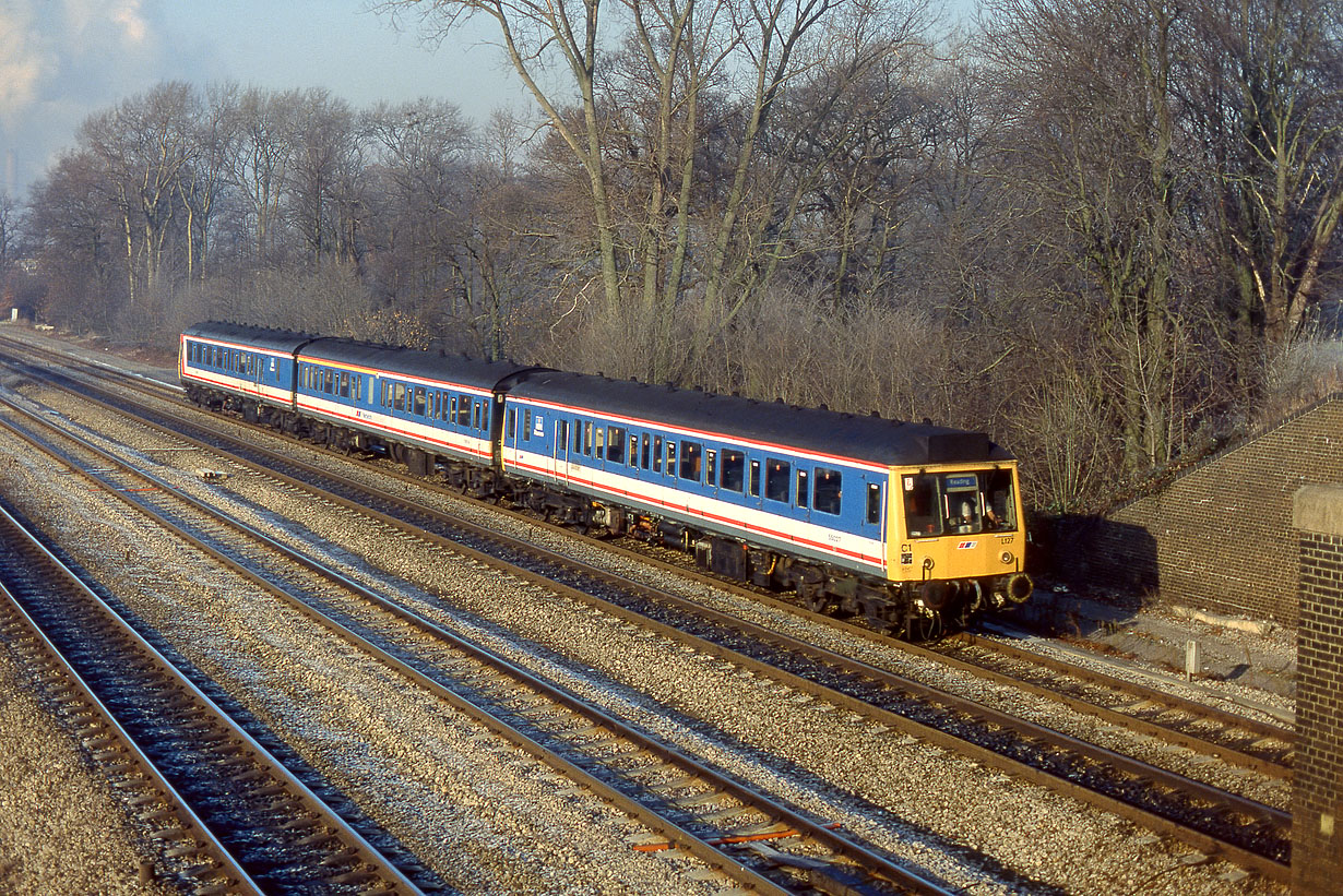 55027, 59514 & 51362 South Moreton (Didcot East) 11 December 1991