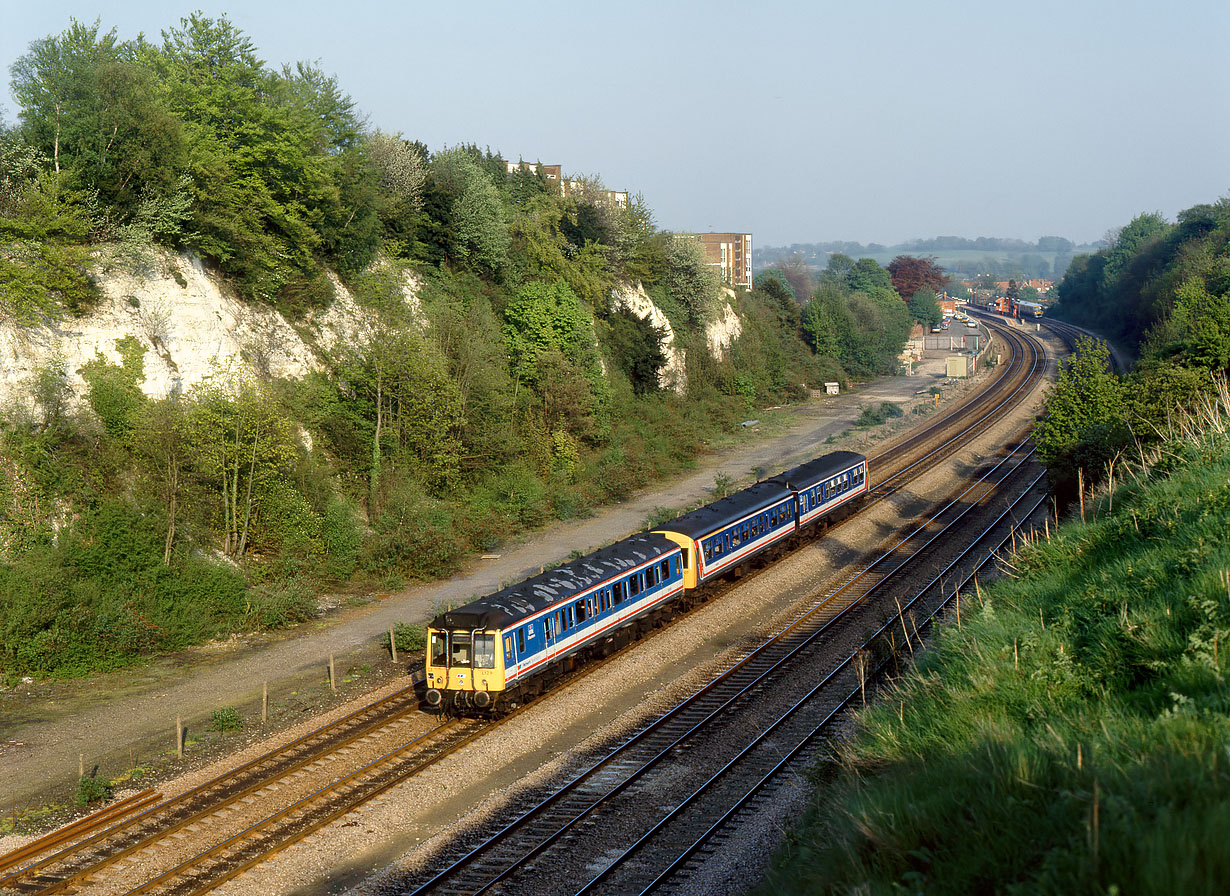 55029 & L207 Pangbourne 28 April 1993