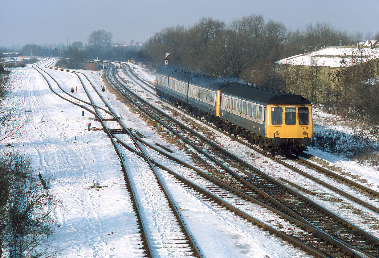 55029 & L414 Hinksey 12 February 1985