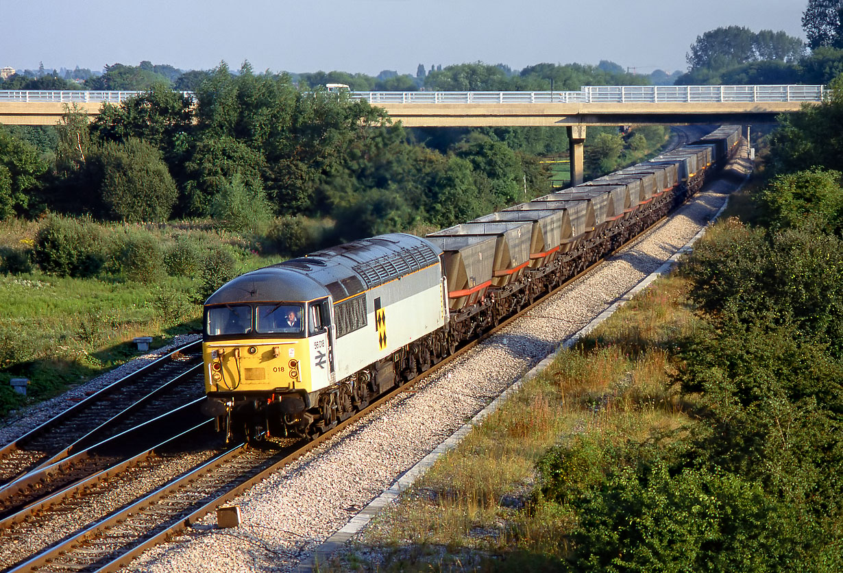 56018 Wolvercote Junction 29 August 1991