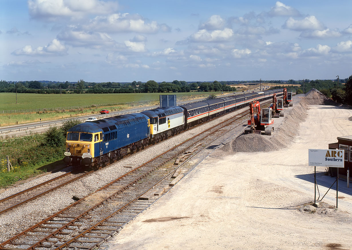 56022 & 56025 Water Eaton (Banbury Road) 18 August 1991