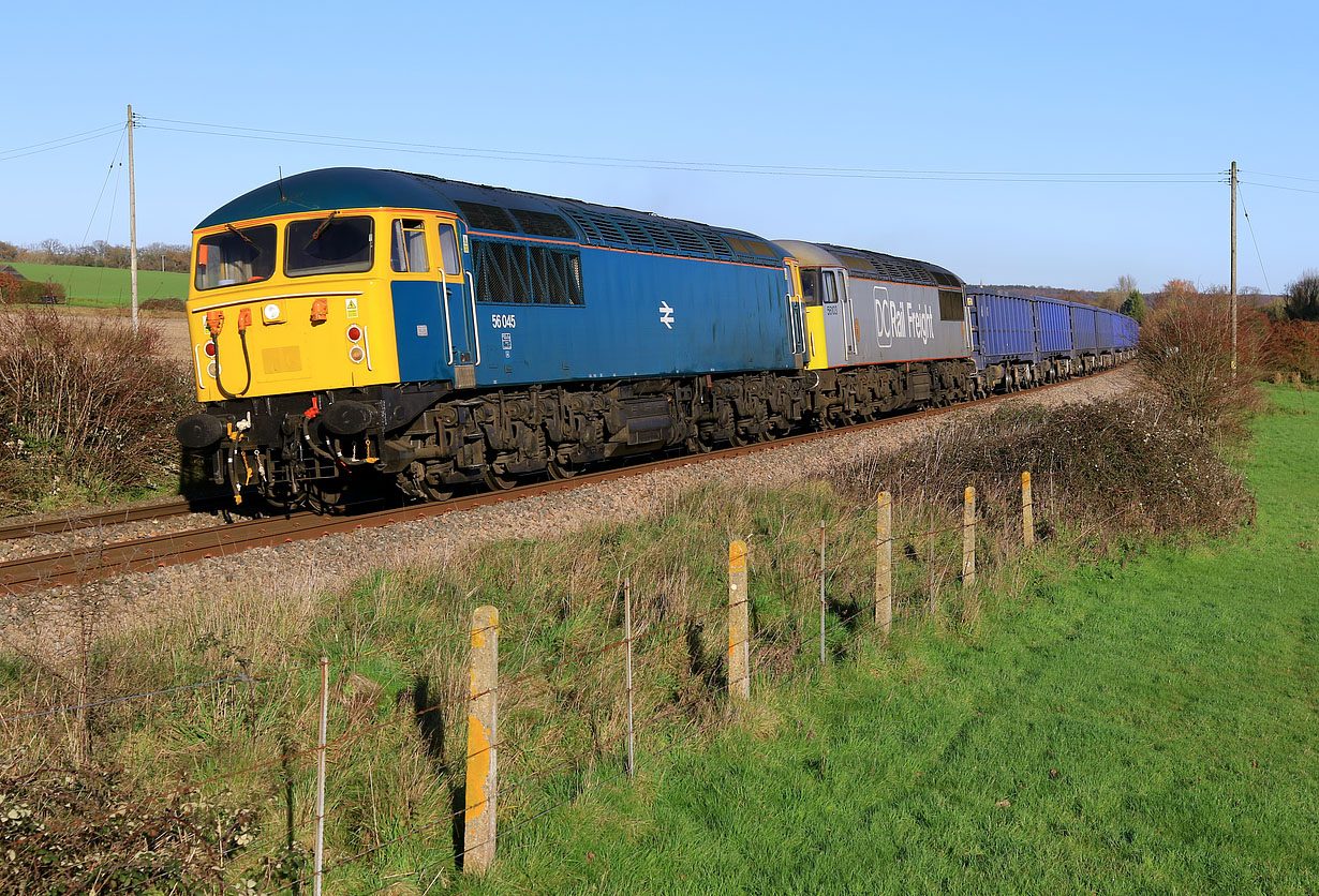 56045 & 56103 Little Bedwyn 3 December 2025