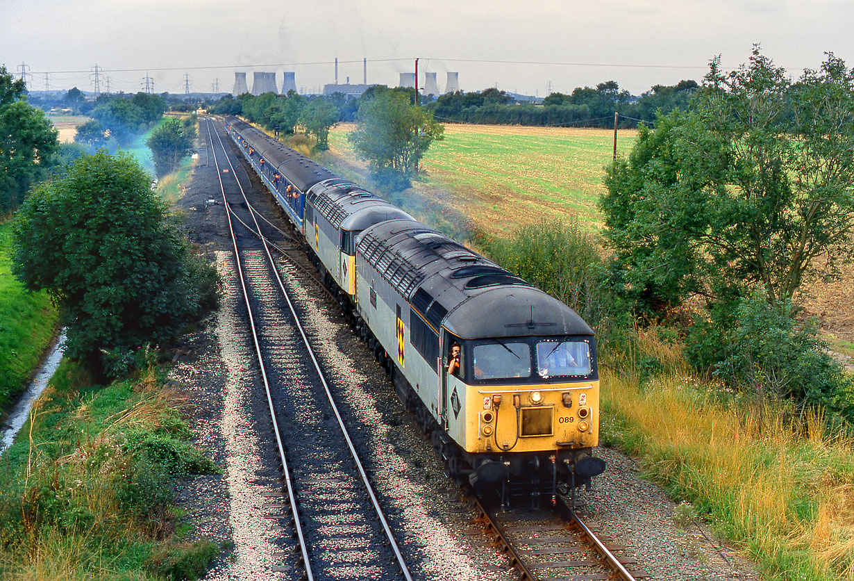 56089 & 56100 Cottam Power Station 5 September 1993