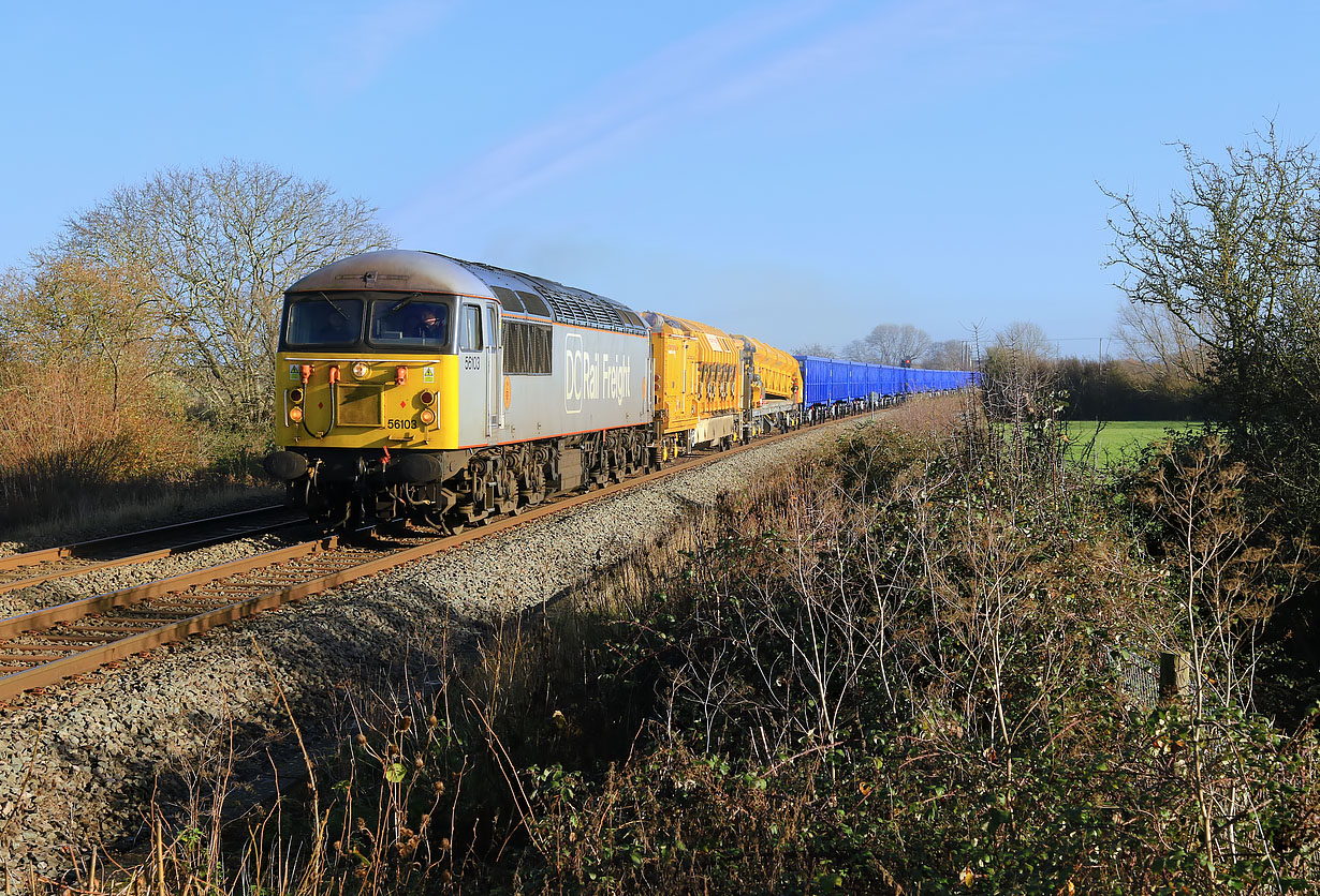 56103 Honeybourne (Sheenhill Crossing) 26 November 2020