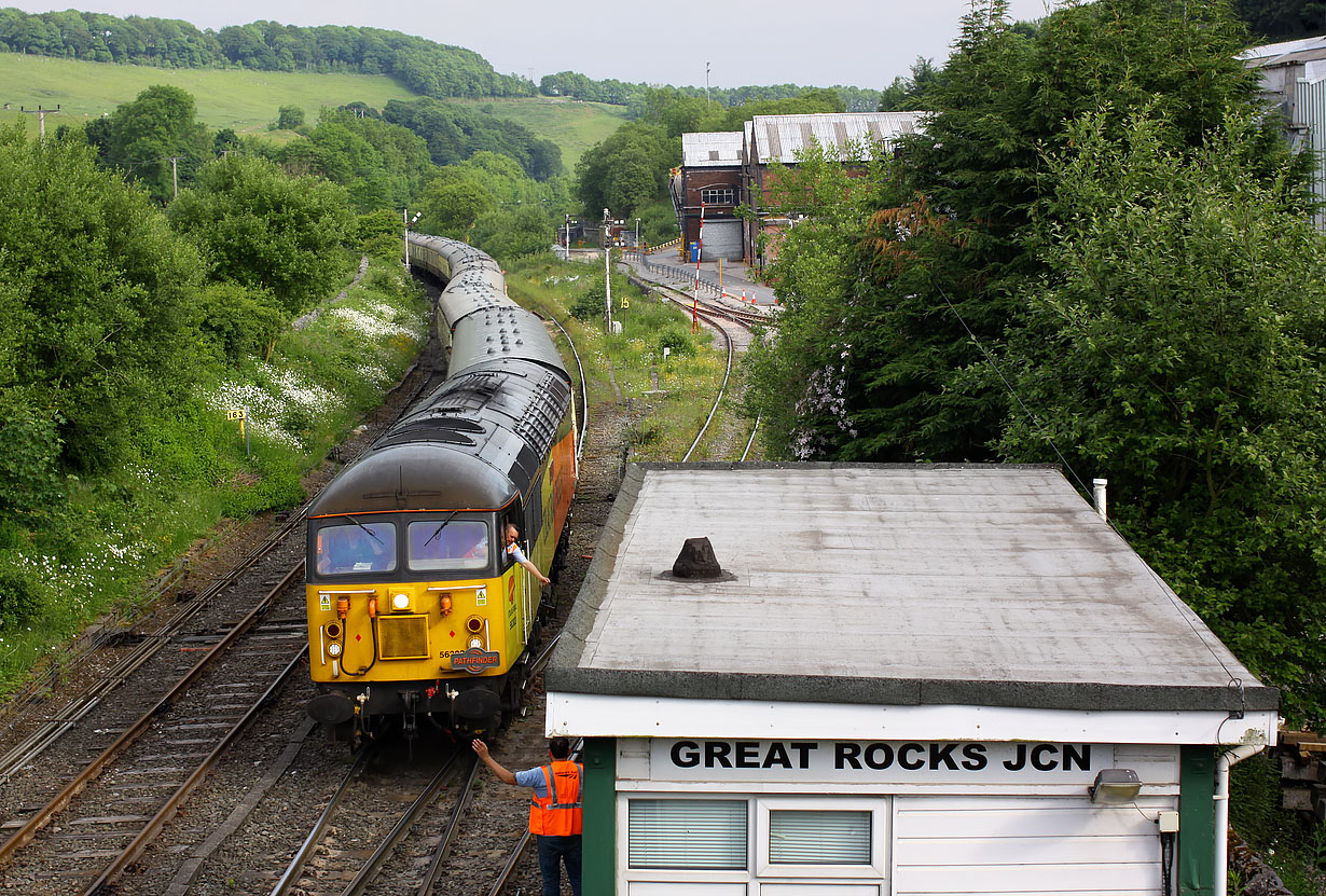 56302 Great Rocks Junction 9 June 2018