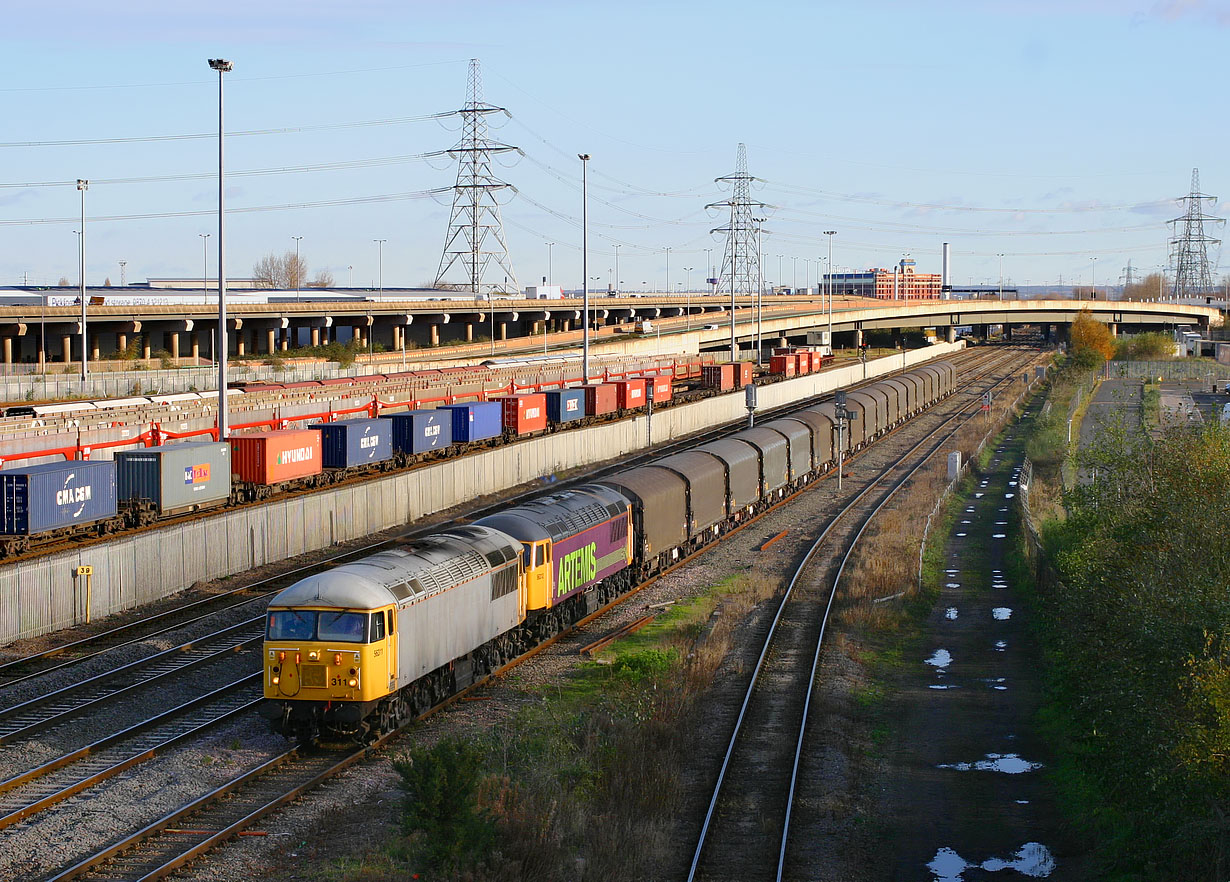 56311 & 56312 Washwood Heath 22 November 2008