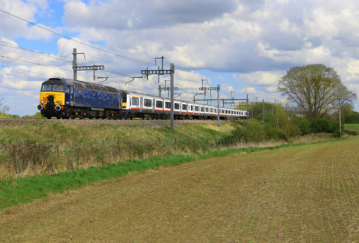 57303, 321312 & 321319 Uffington 17 April 2025