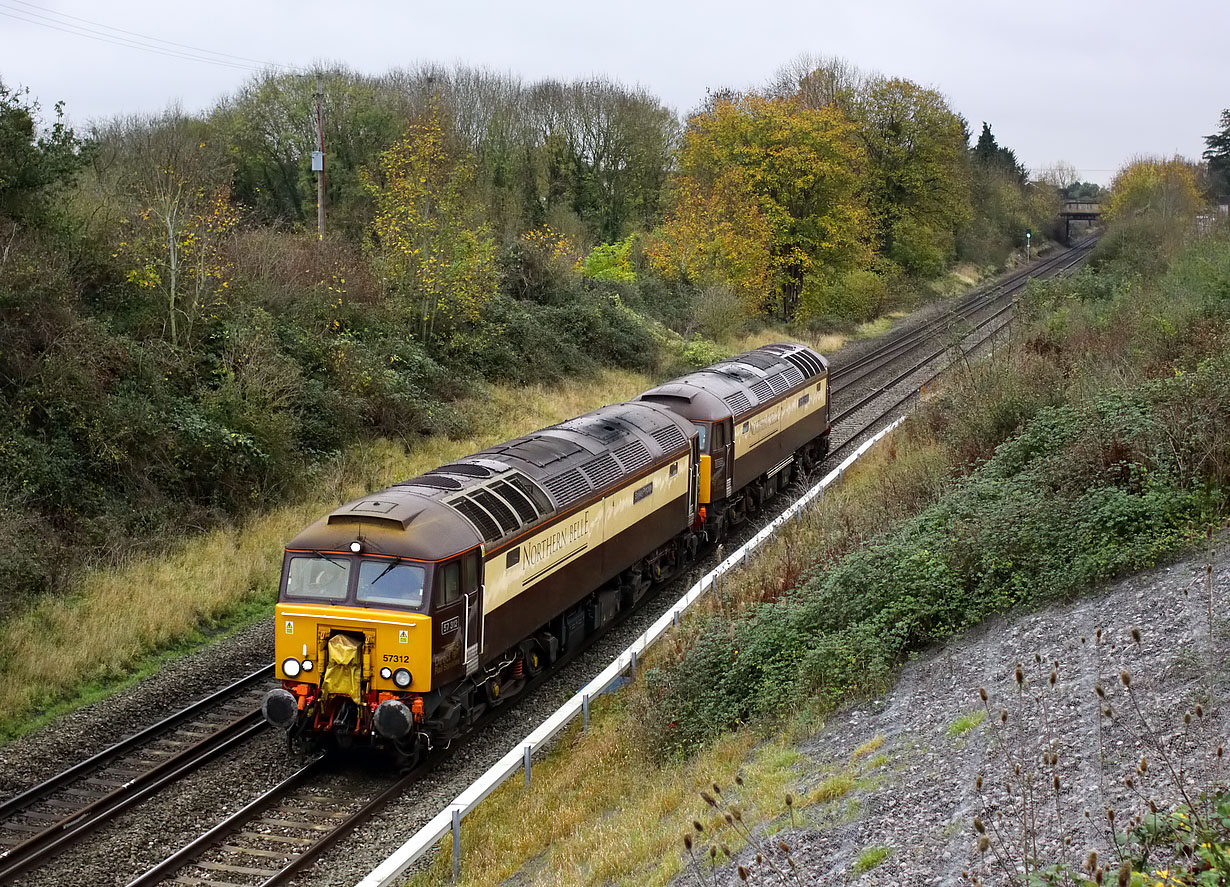 57312 & 57305 Bredon 26 October 2017