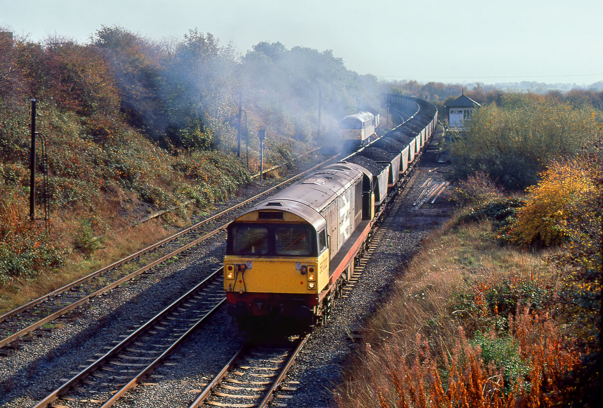 58022 Moira West Junction 23 October 1989