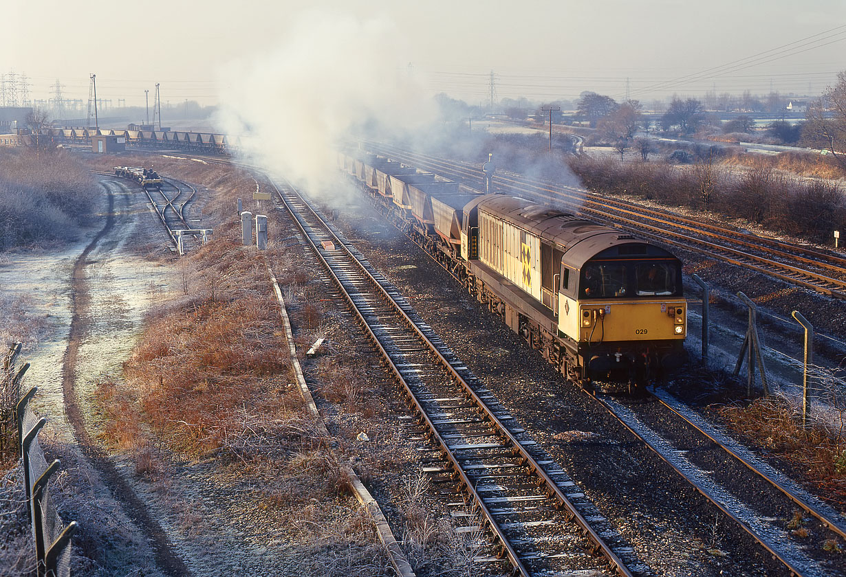 58029 Stenson Junction 22 January 1992