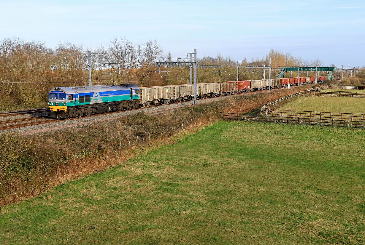 59002 Denchworth (Circourt Bridge) 9 December 2021