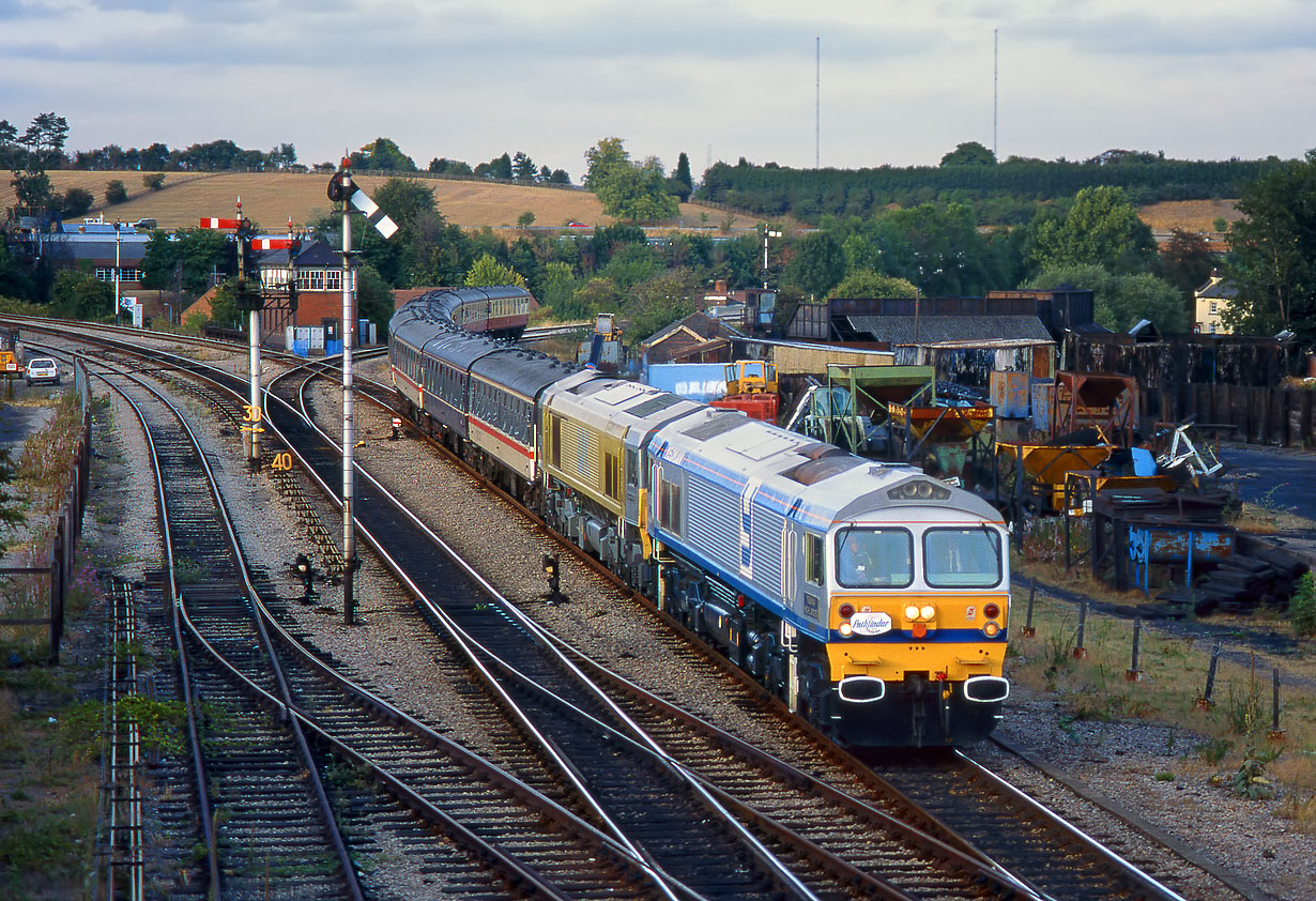 59003 & 59101 Droitwich 28 August 1995