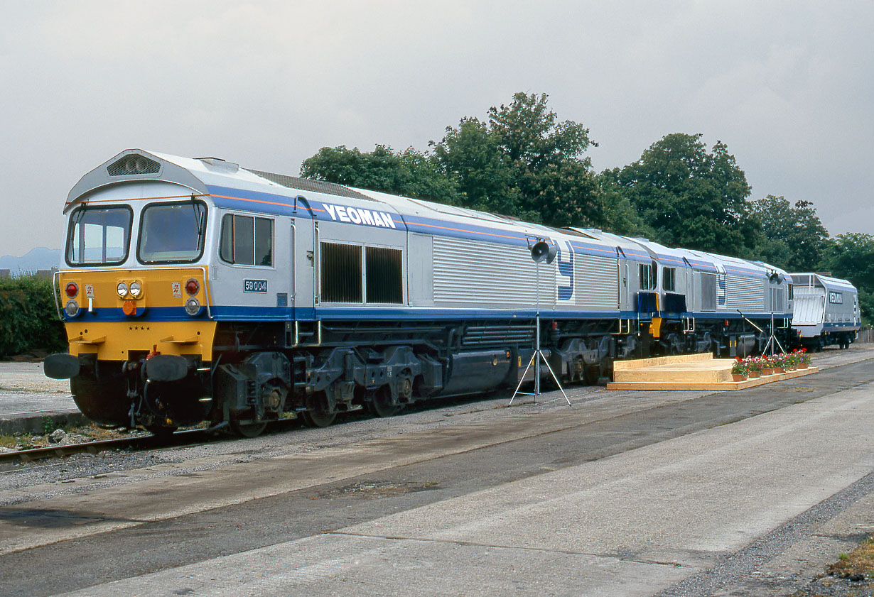 59004 & 59002 Cranmore 21 June 1996