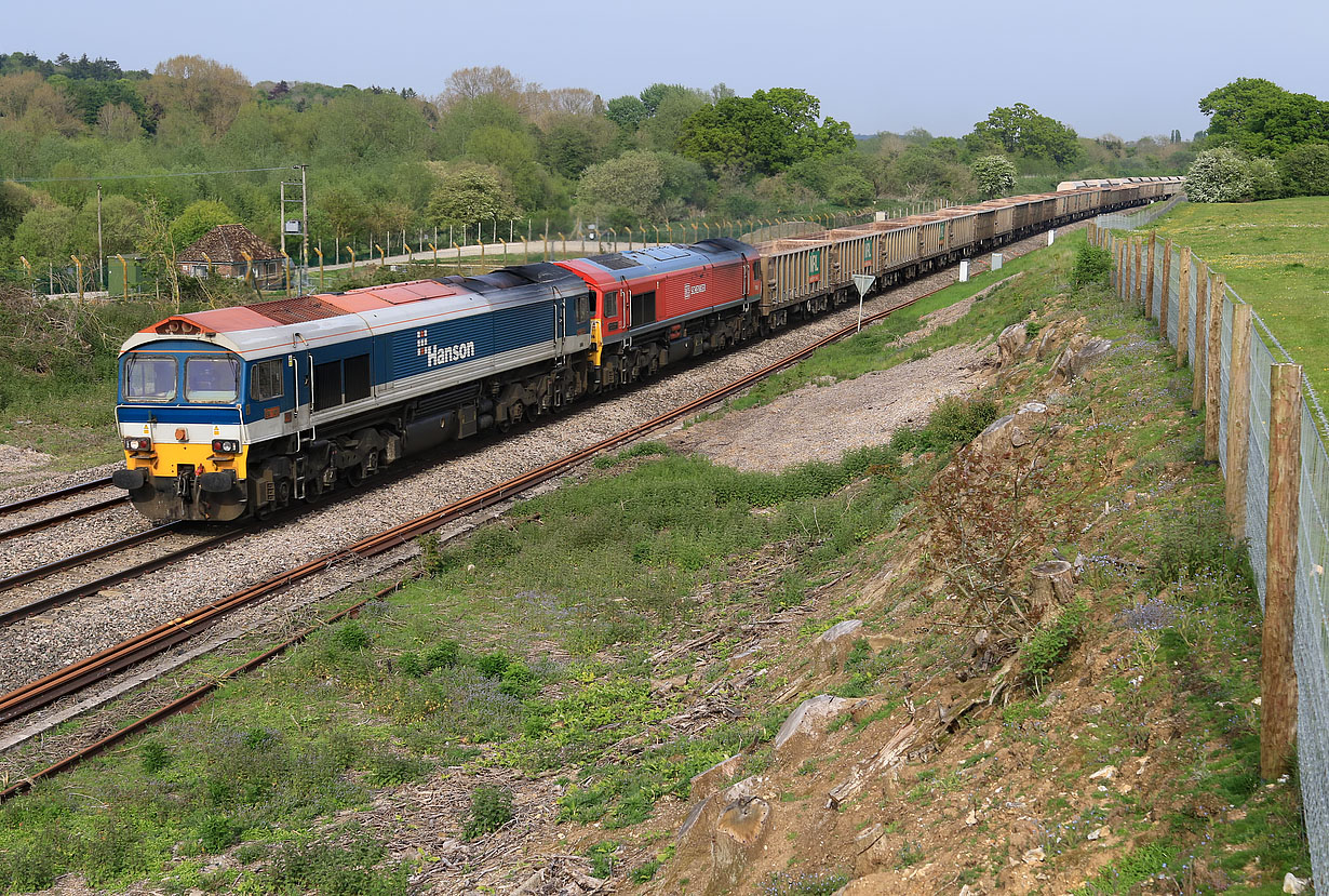 59101 & 59206 Hungerford Common 15 May 2019