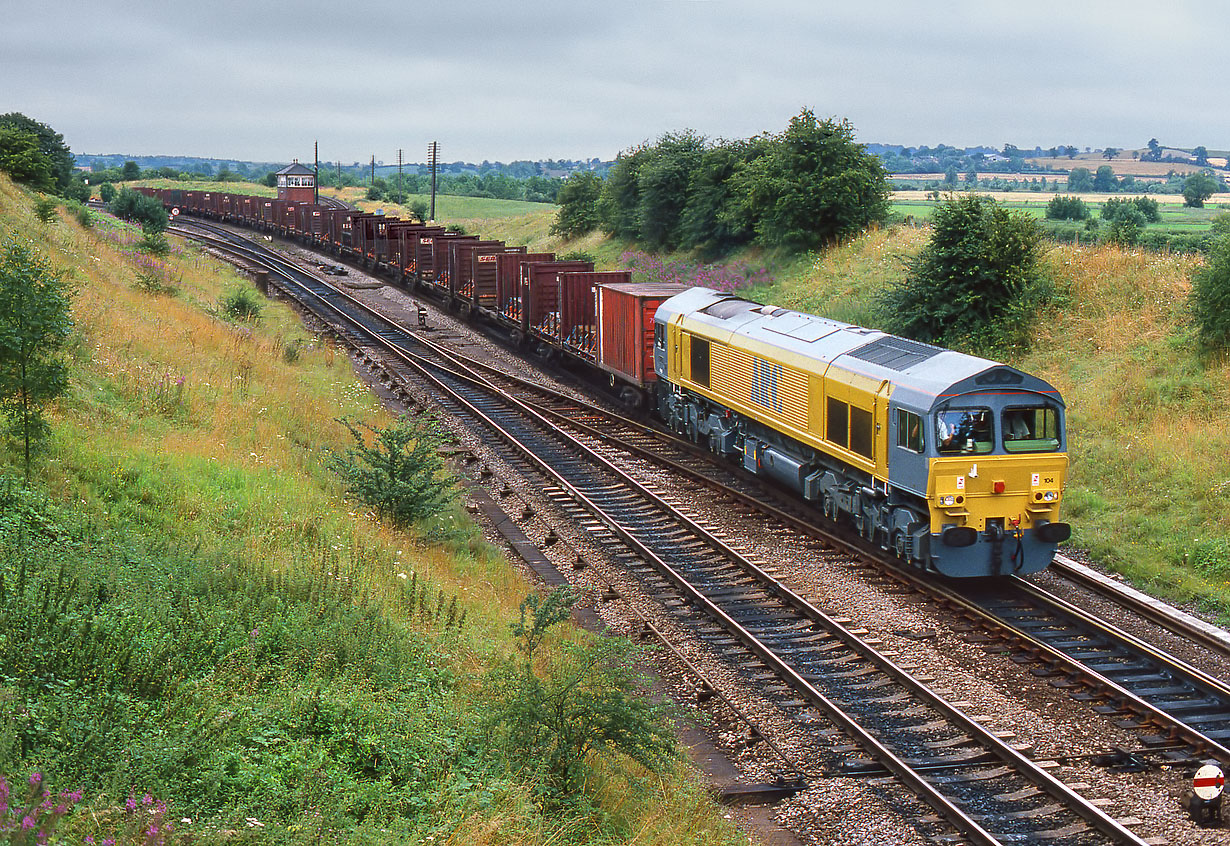 59104 Aynho Junction 6 August 1991