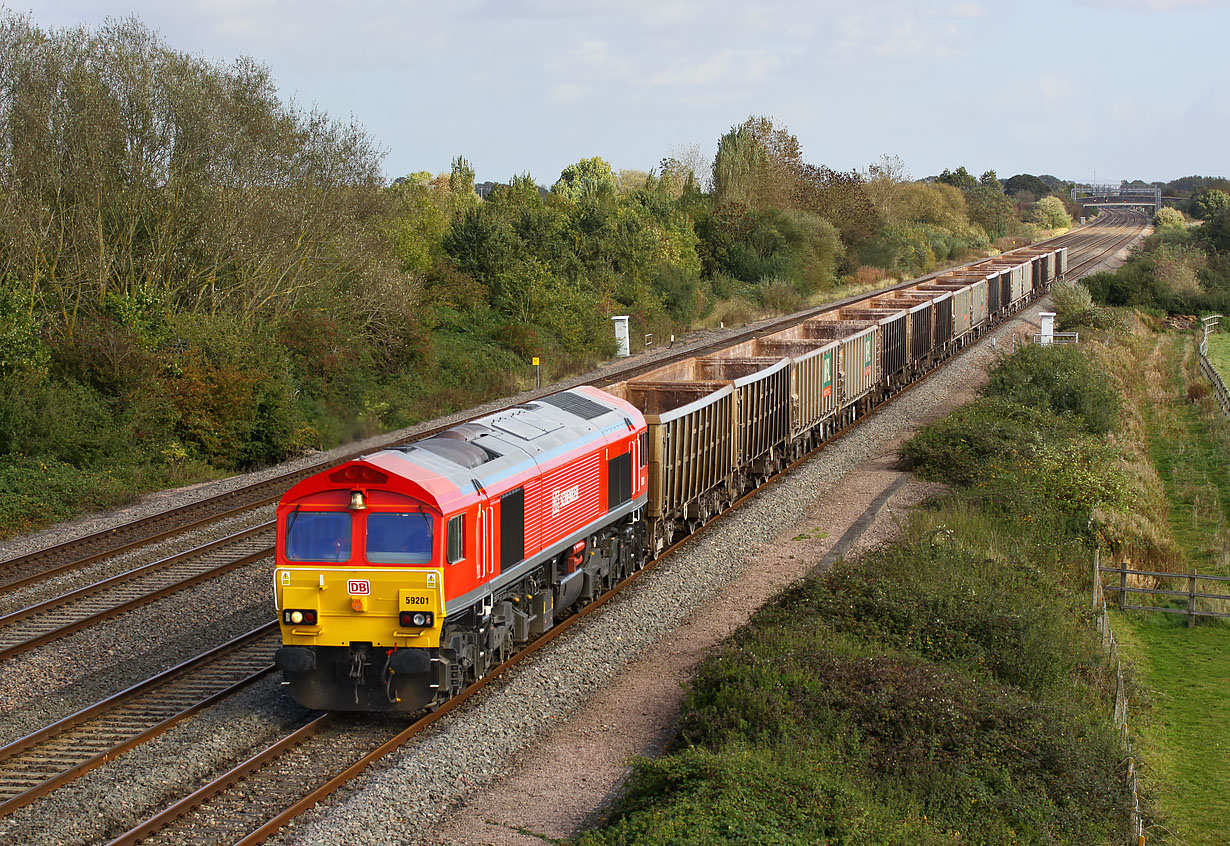 59201 Denchworth (Circourt Bridge) 16 October 2012