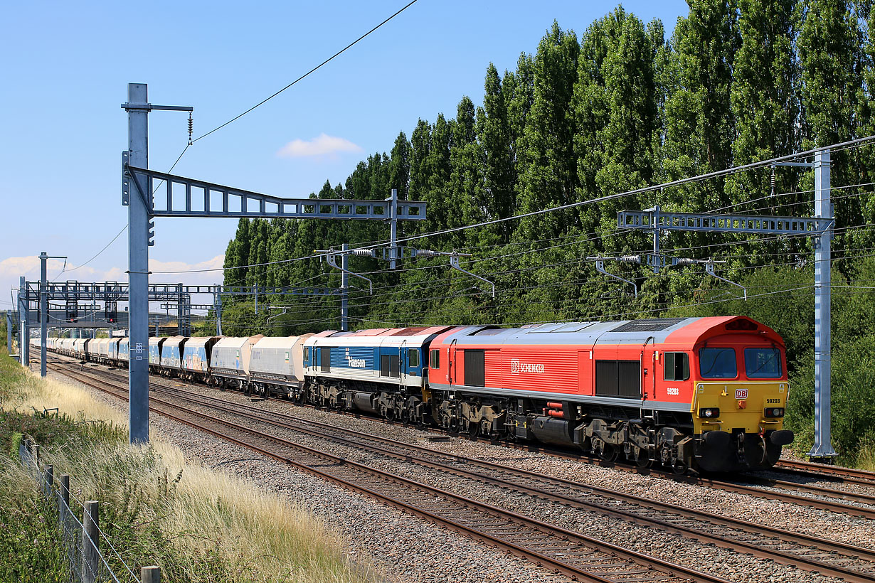 59202 & 59103 Challow 11 July 2018