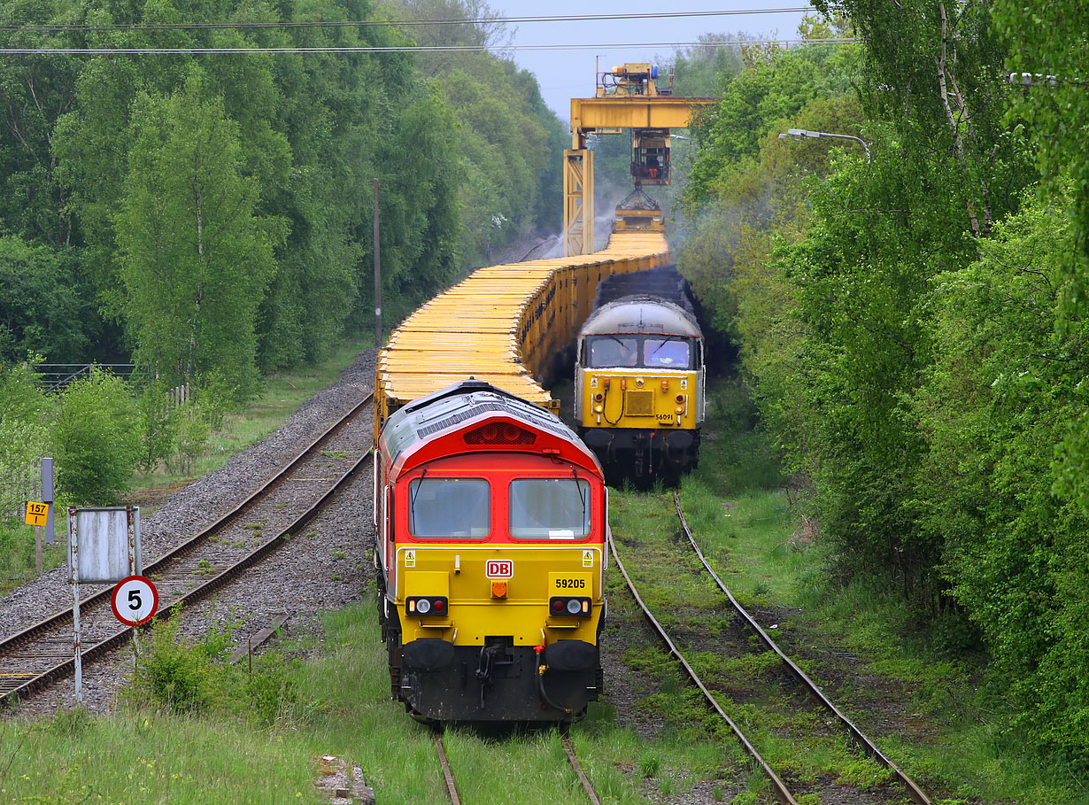 59205 & 56091 Calvert 21 May 2013