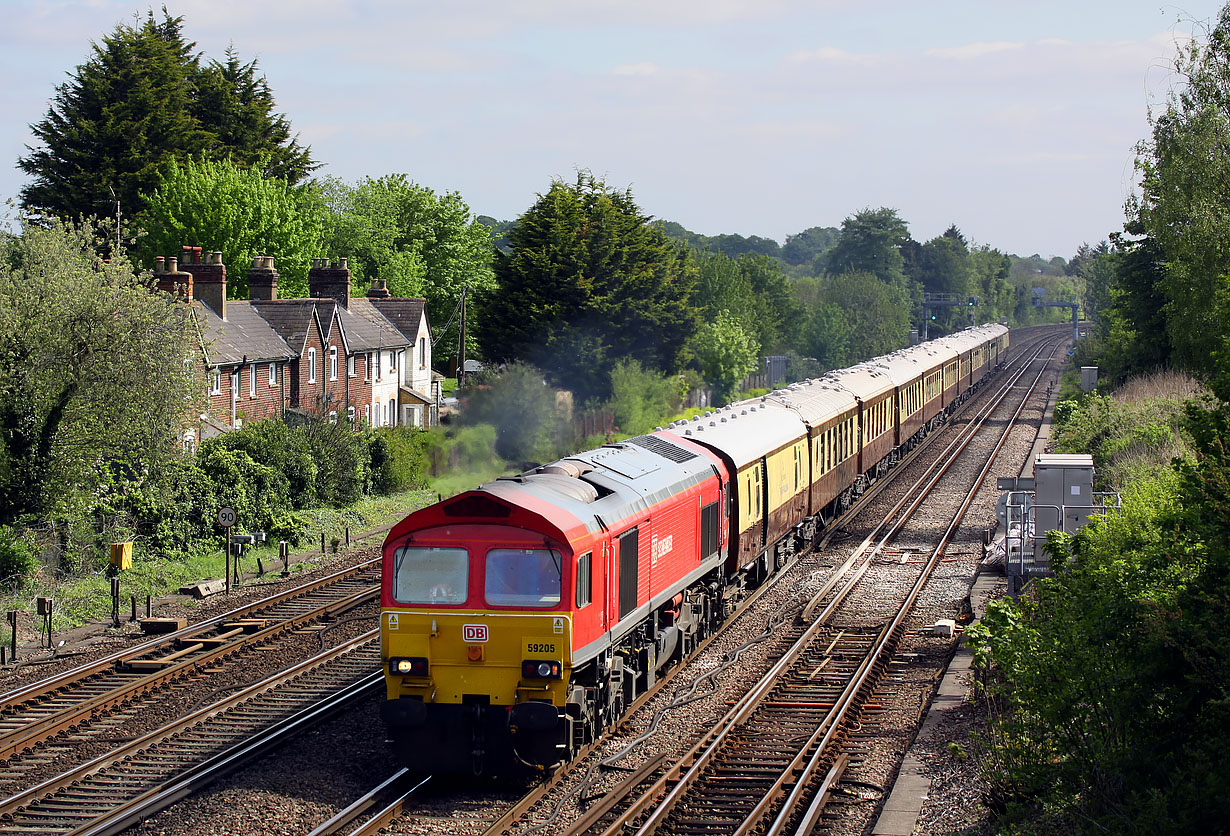 59205 Worting Junction 14 May 2016