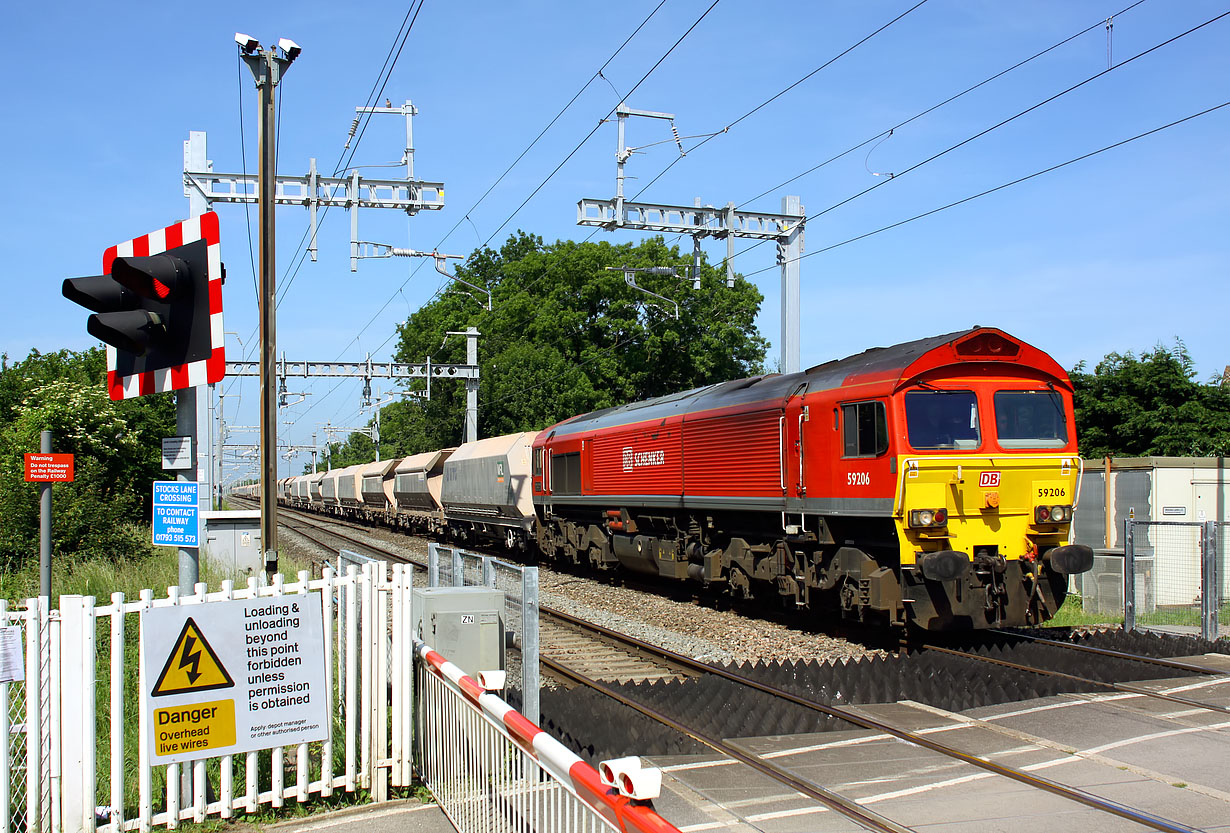 59206 Steventon (Stocks Lane) 6 June 2018