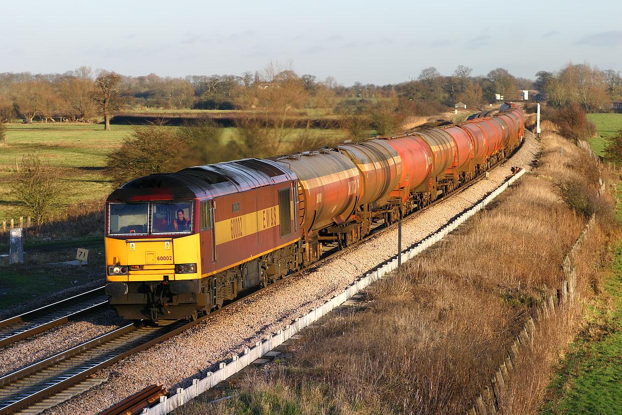 60002 Shrivenham (Ashbury Crossing) 16 December 2006