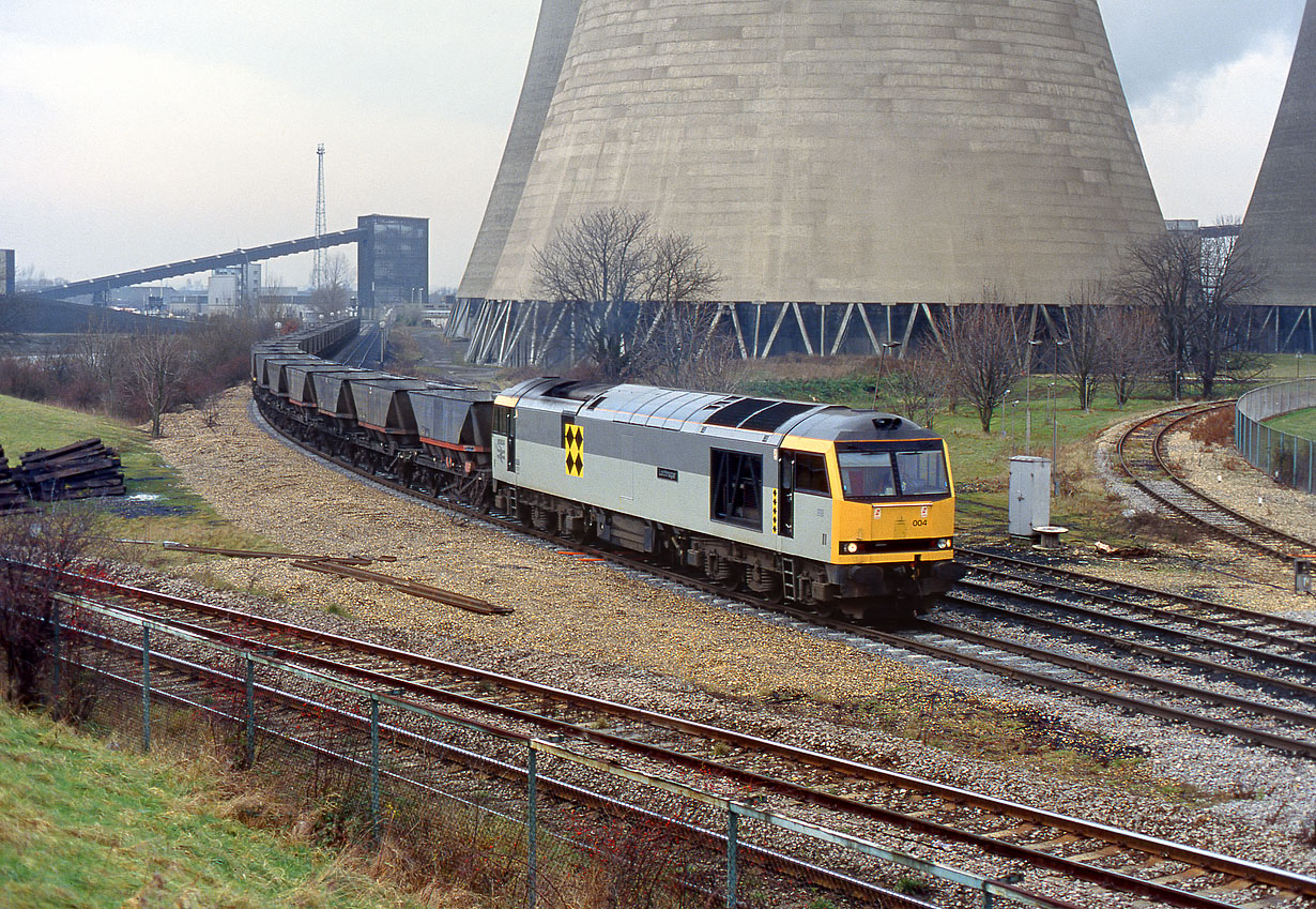 60004 Didcot Power Station 8 December 1992