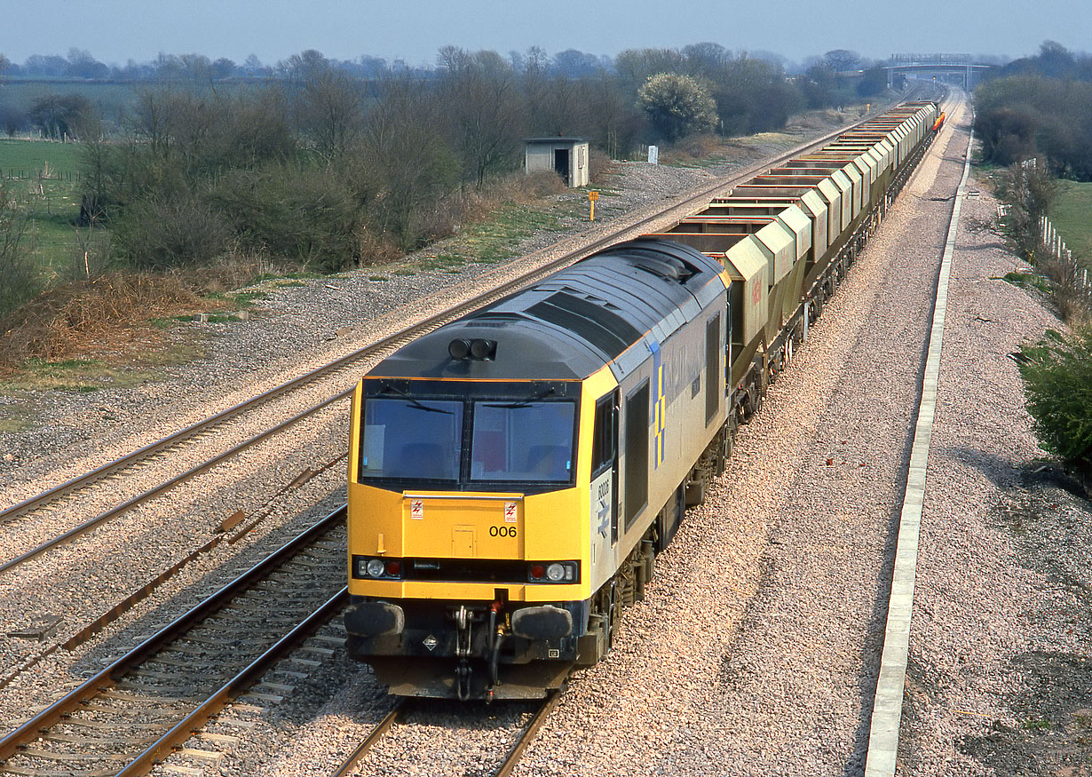 60006 Denchworth (Circourt Bridge) 28 March 1993