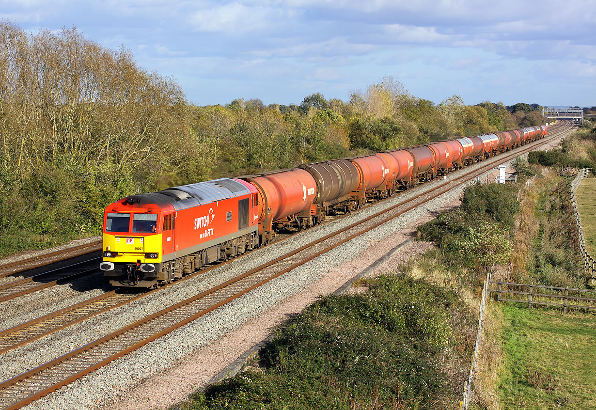 60007 Denchworth (Circourt Bridge) 18 October 2011