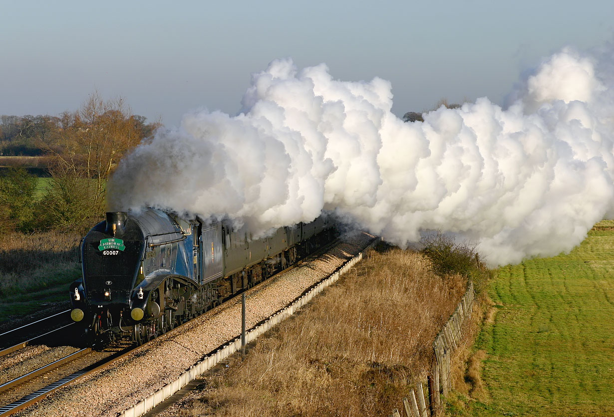 60007 Shrivenham (Ashbury Crossing) 3 December 2008