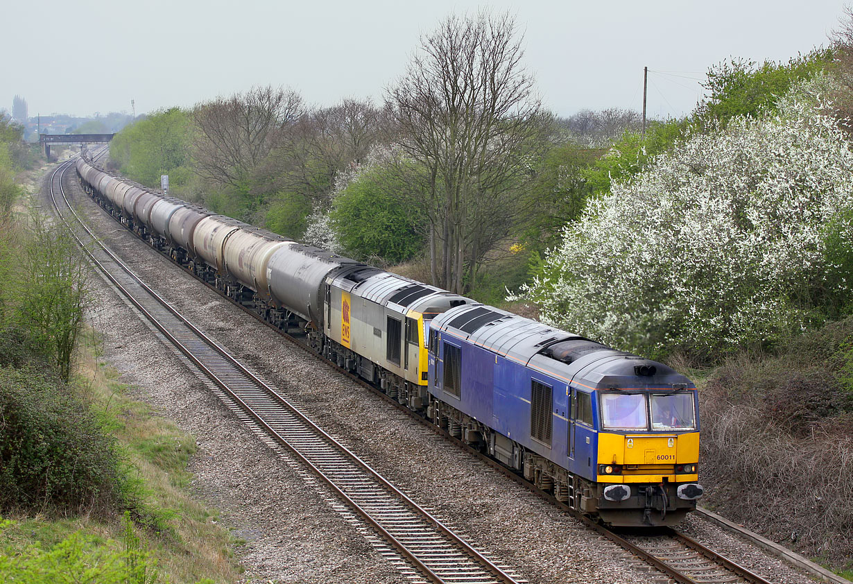 60011 & 60068 Up Hatherley 6 April 2009