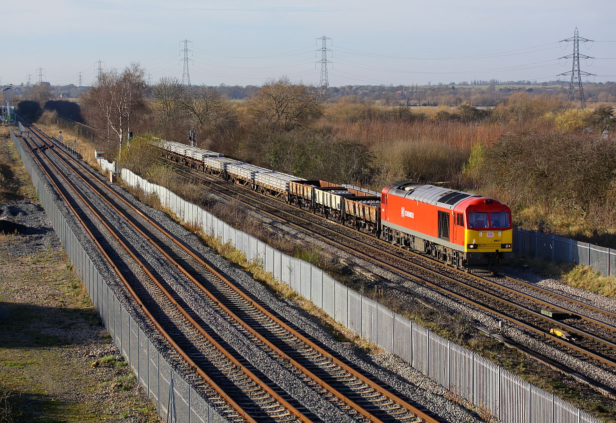 60017 Castle Donington 29 November 2012