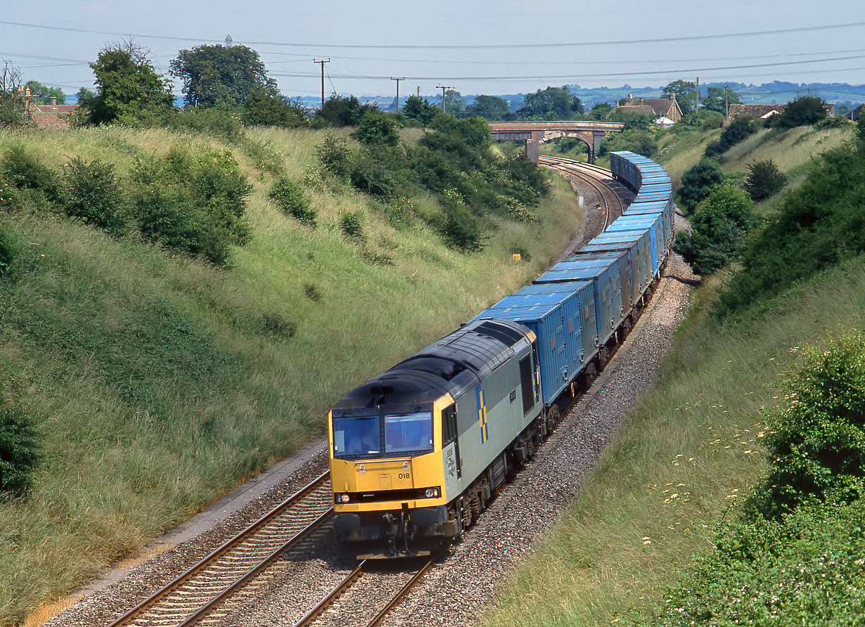 60018 Thingley 25 June 1993