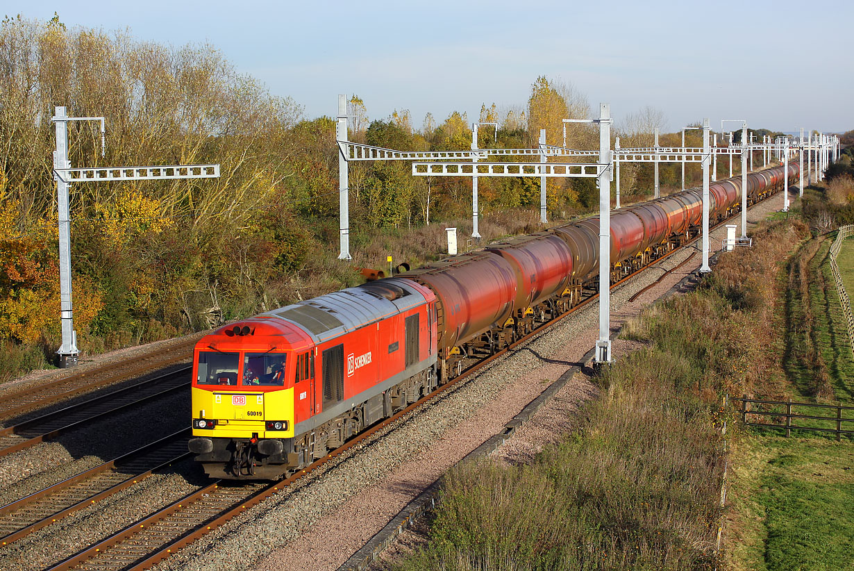 60019 Denchworth (Circourt Bridge) 2 November 2016