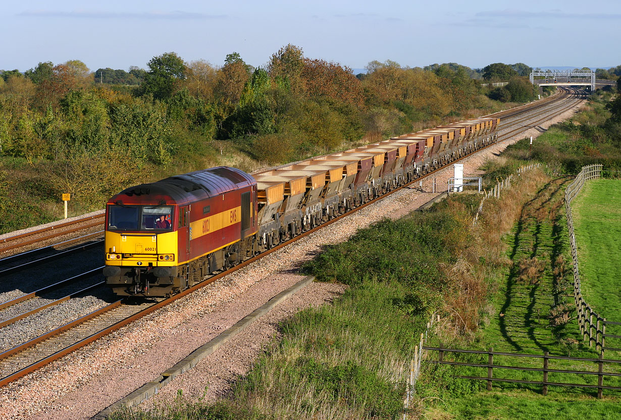 60021 Denchworth (Circourt Bridge) 2 November 2006