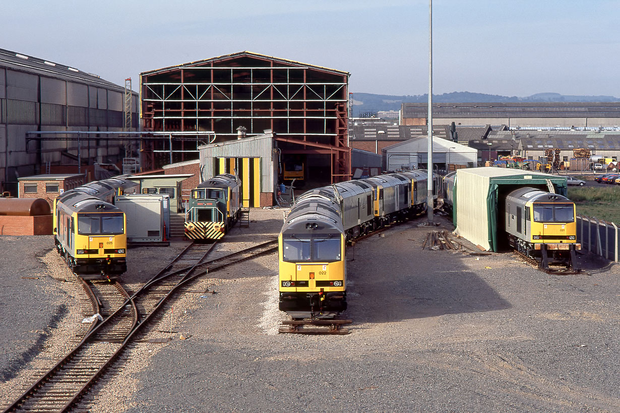 60025, 60022 & 60021 Loughborough 11 August 1990