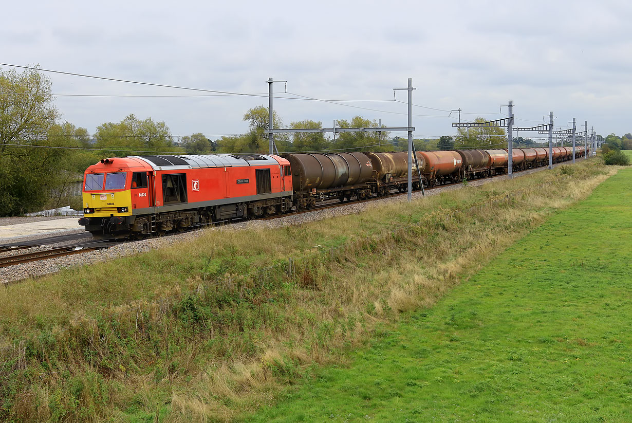 60024 Shrivenham (Ashbury Crossing) 5 October 2019