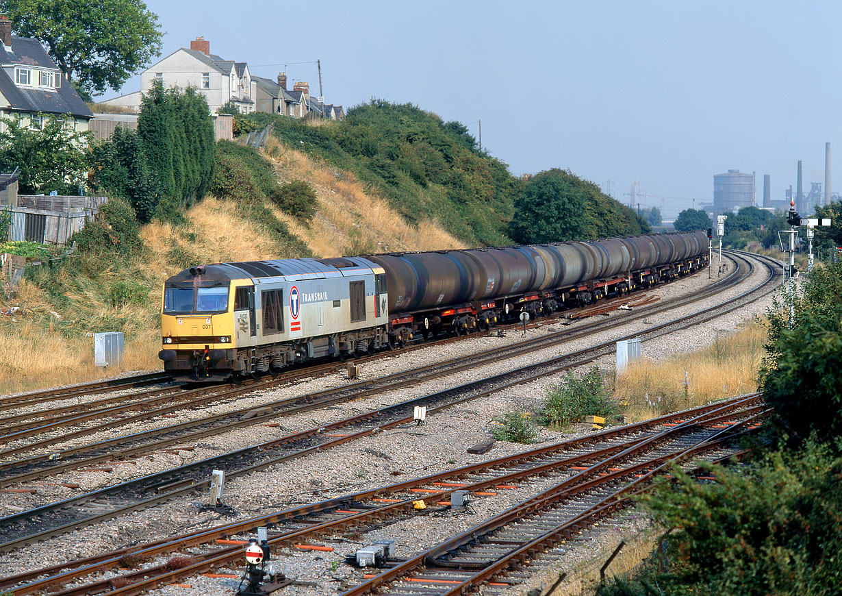 60037 East Usk Junction 18 August 1995