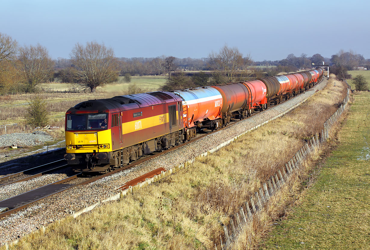 60071 Shrivenham (Ashbury Crossing) 11 February 2012