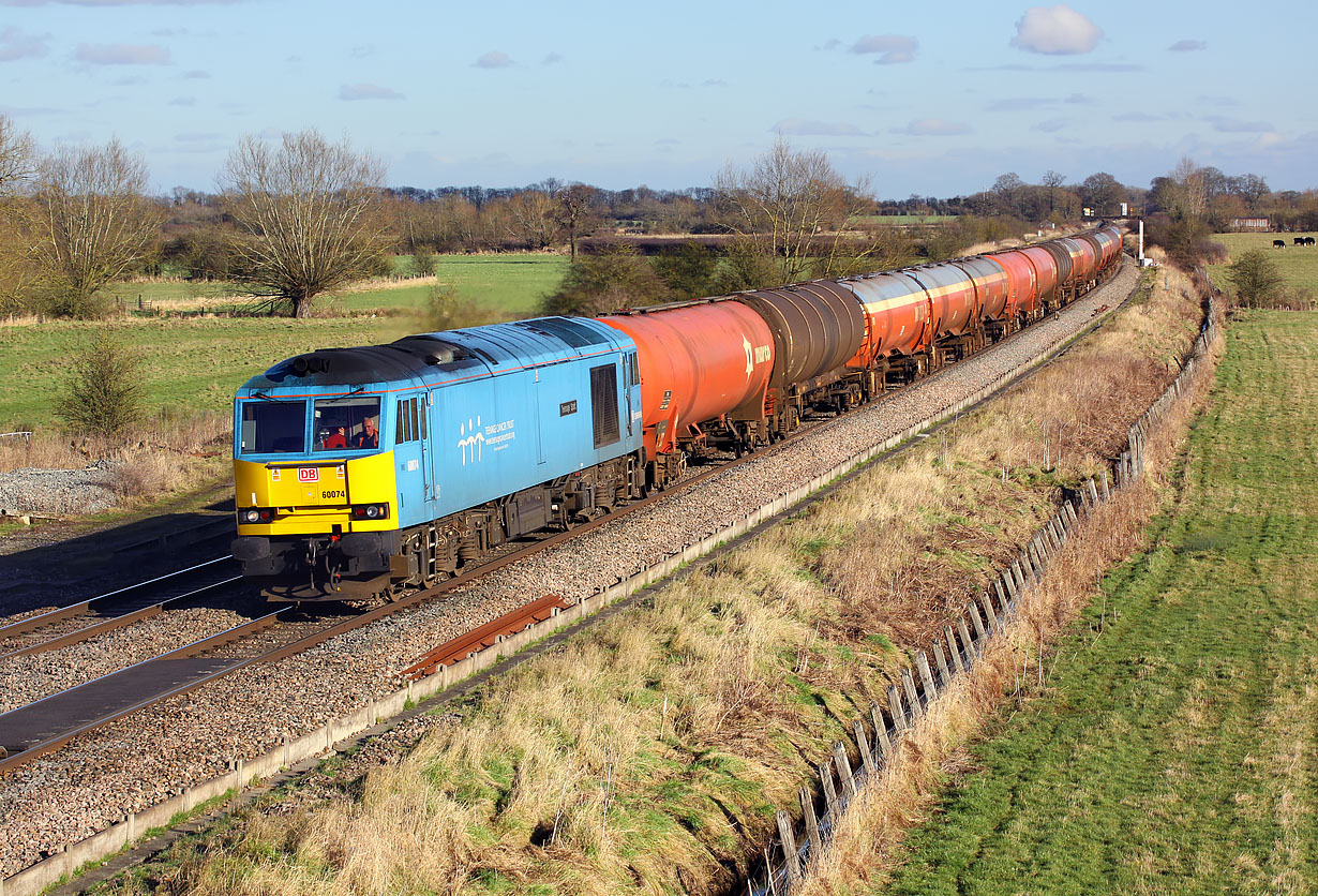 60074 Shrivenham (Ashbury Crossing) 2 February 2013