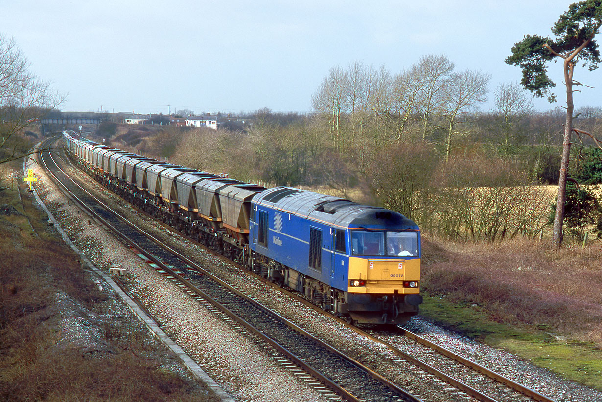 60078 Shrivenham (Ashbury Crossing) 26 February 1997