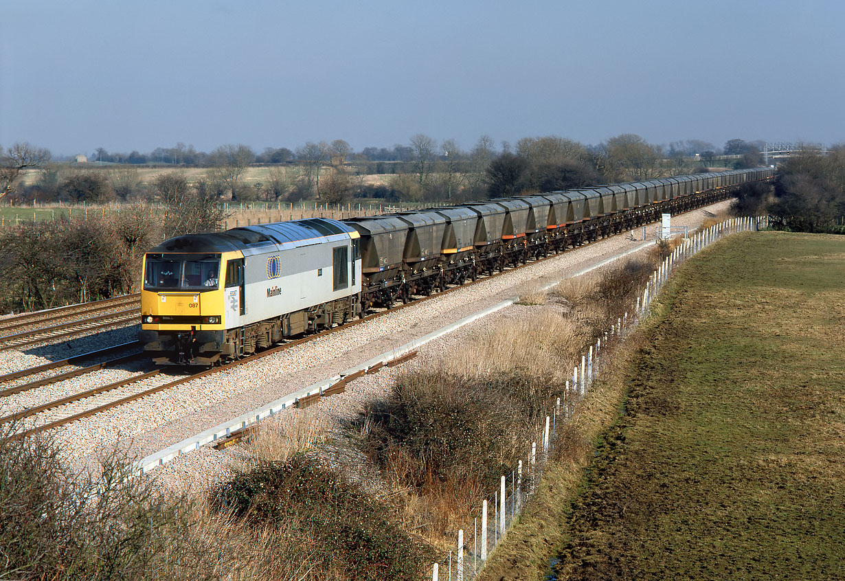 60087 Denchworth (Circourt Bridge) 29 February 1996