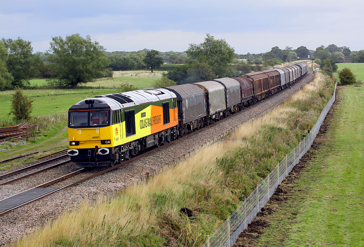 60087 Shrivenham (Ashbury Crossing) 30 August 2014