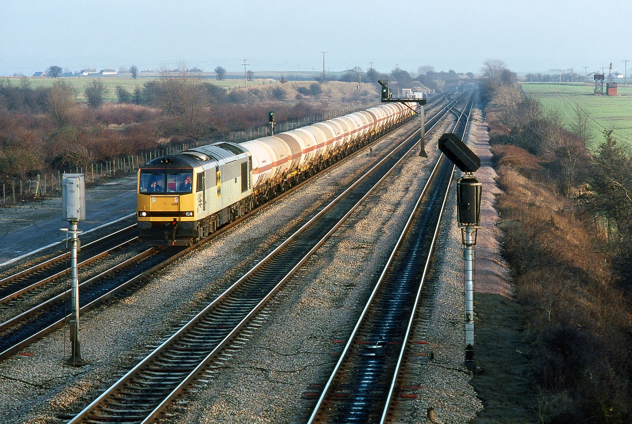 60089 South Moreton (Didcot East) 29 January 1992