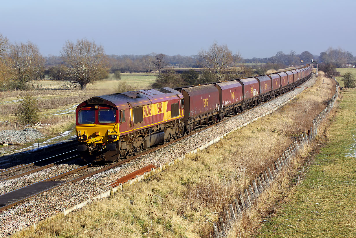 66006 Shrivenham (Ashbury Crossing) 11 February 2012