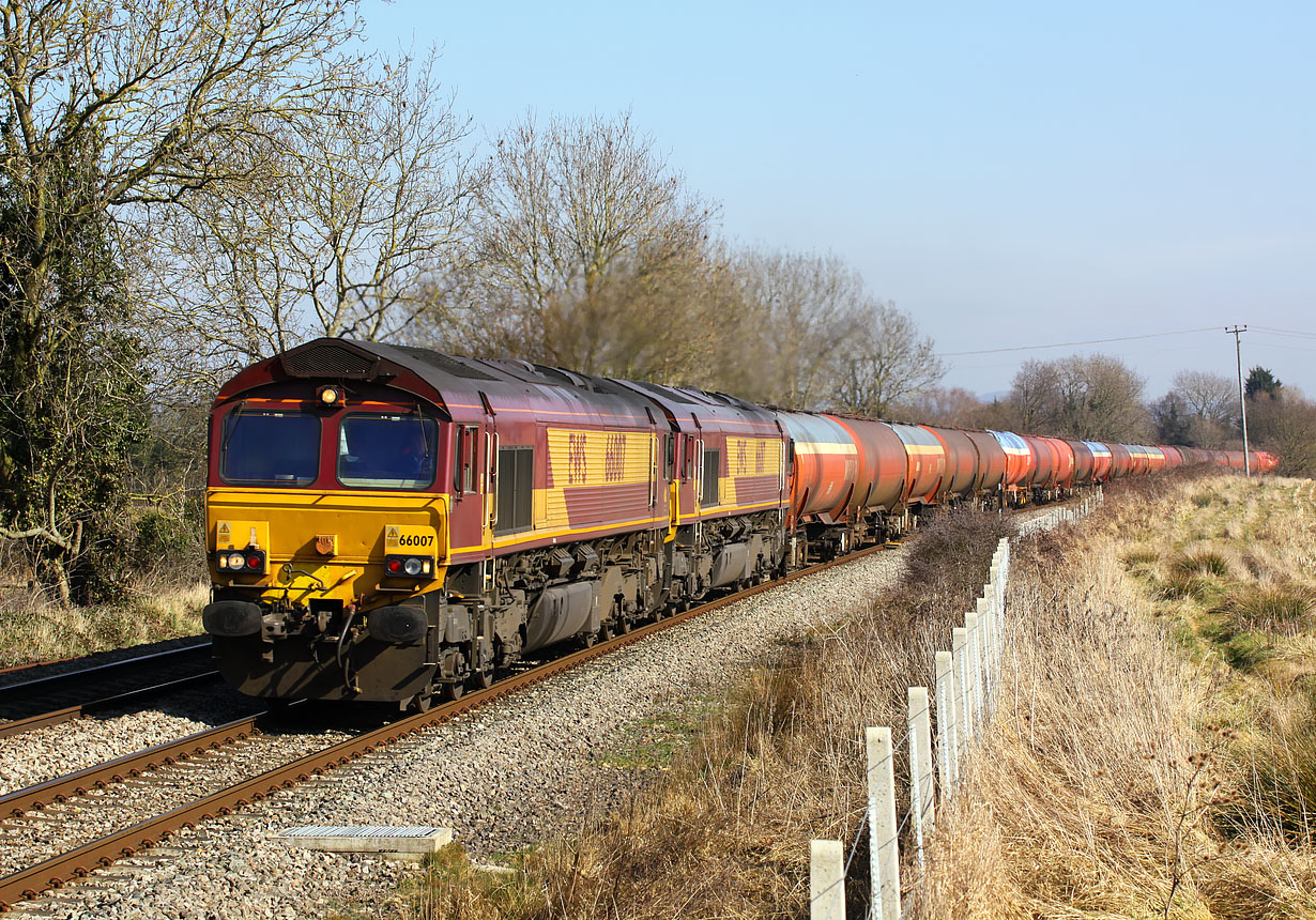 66007 & 66017 Gossington 5 March 2010